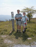 AT Hikers on Whitetop Mountain, VA